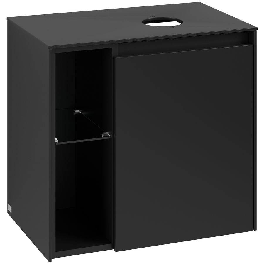 Wastafelonderkast Collaro 600x548x380mm Volcano Black C151B0VL