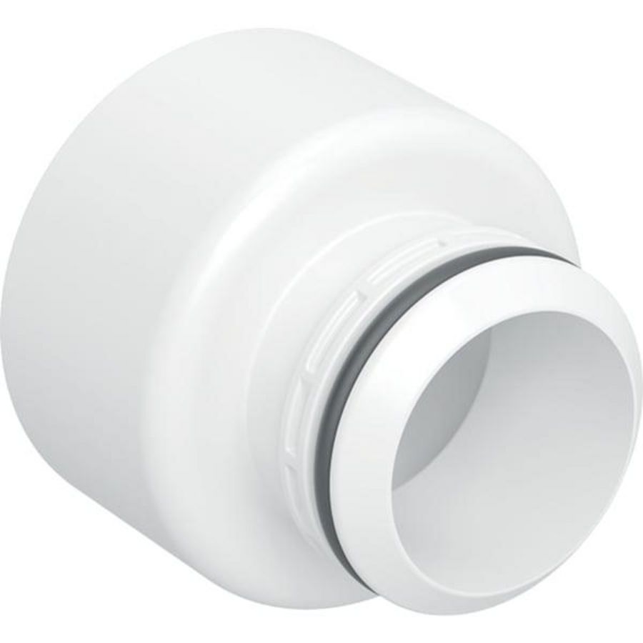 Aansluiting urinoir spoelverdeler voor gestoken verbinding