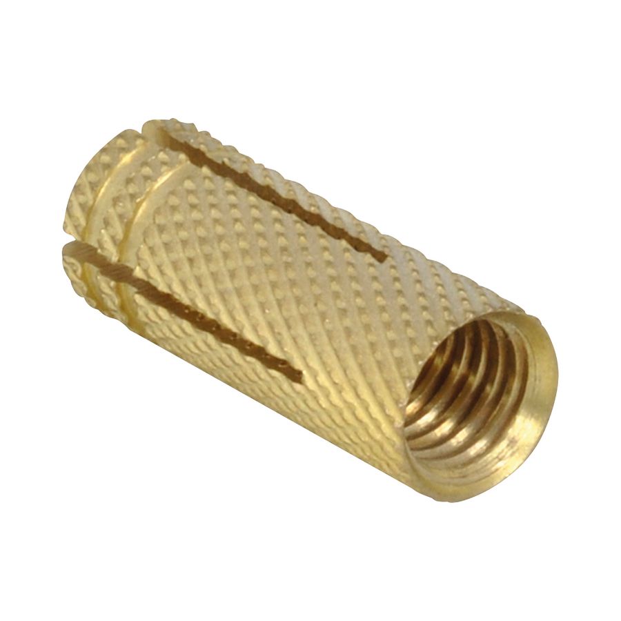 Doos a 100st. Inslaganker messing BIS M8x28mm