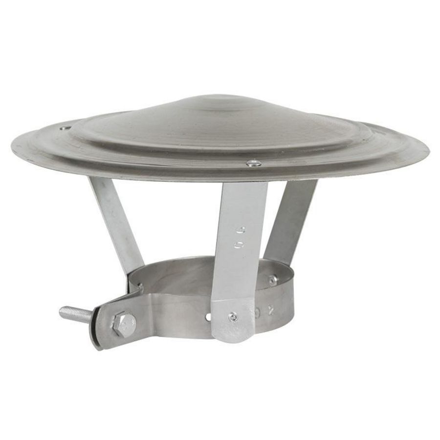 Regenkap gegalvaniseerd staal Ø92-98mm