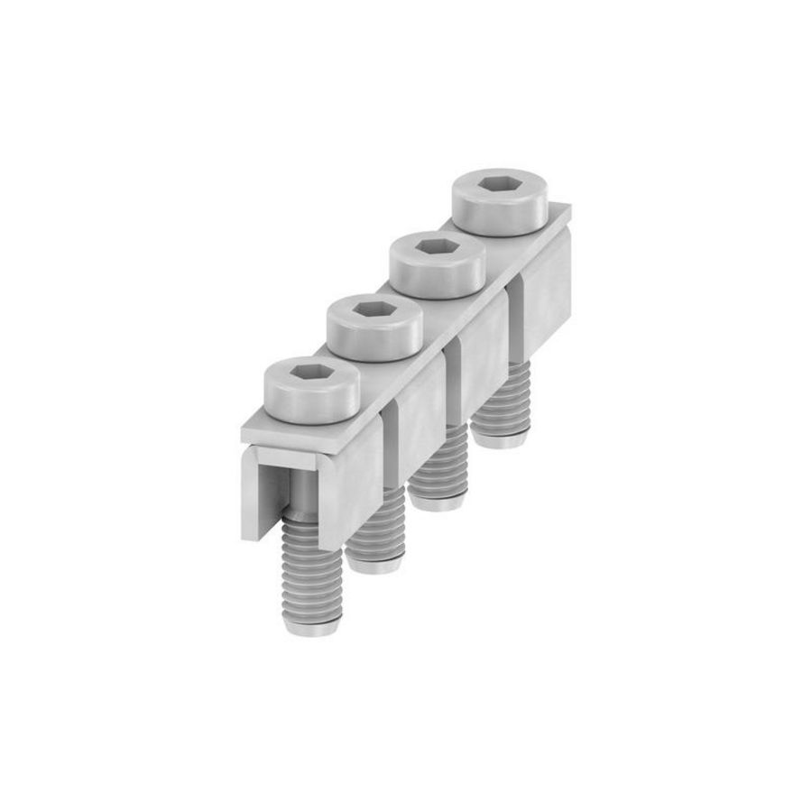 Dwarsverbinder zilver grijs 150 A 1834080000 VVE=5