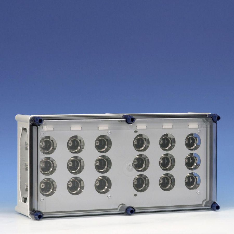 Krachtgroepenkast 6x63A DIII incl. rails