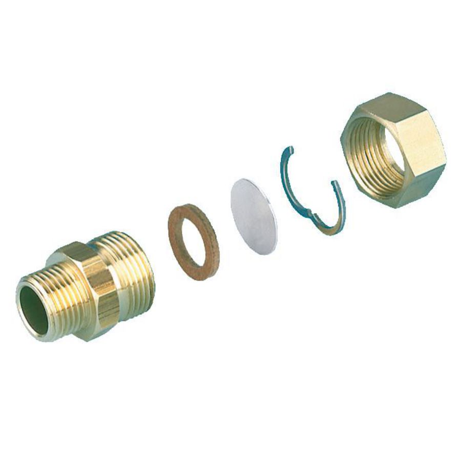 Kopp.set draadaansl DN25 1.1/4x1 SOLARFLEX EASY-DRILL