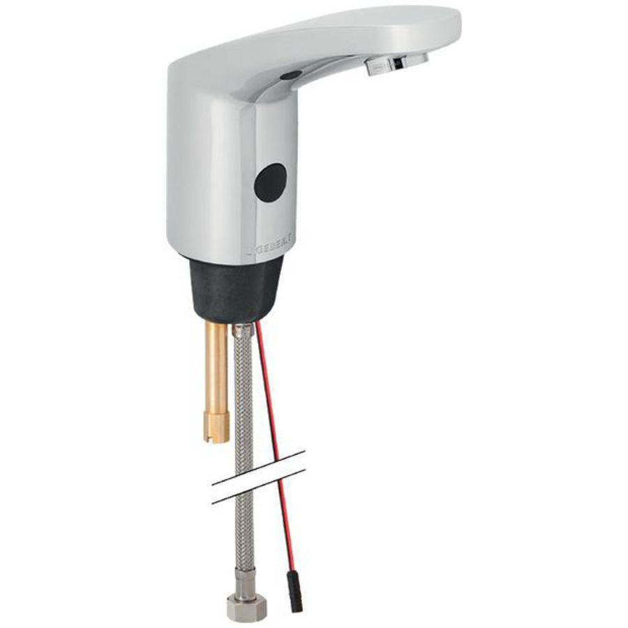 Wastafelkraan 185 chroom netvoeding excl. trafo zonder mengunit