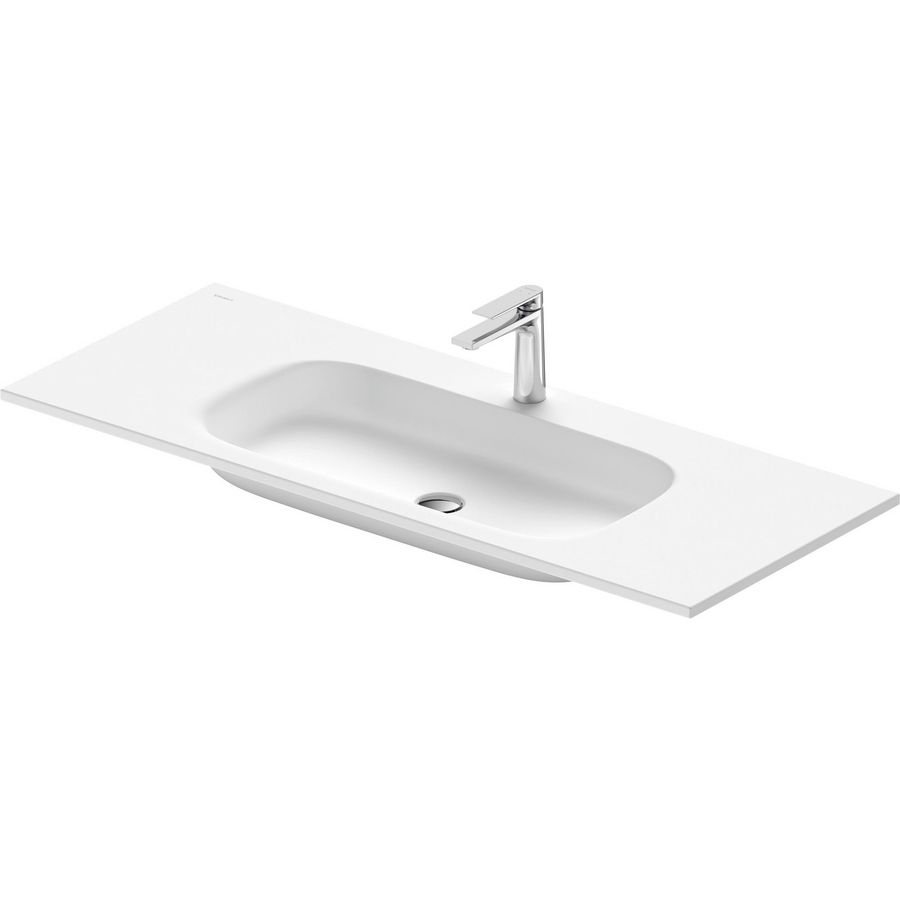 SIVIDA #265003 wastafel wit zijdemat 1220mm