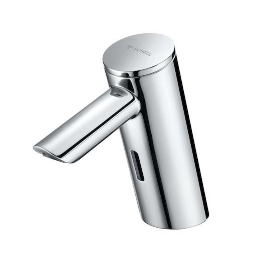 Wastafelmengkraan elektronisch PURIS E² HD-K koud water uitloop 140 chroom excl. stroomvoorziening