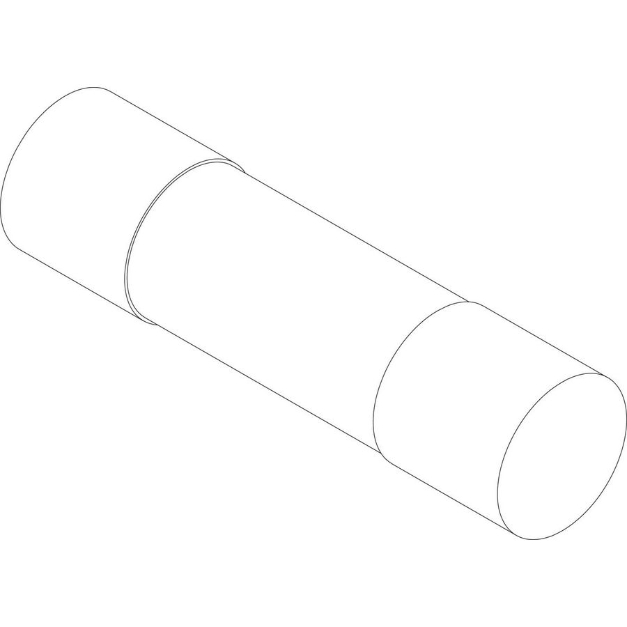 Buissmeltveiligh. achter 5x20 6,3at 230v