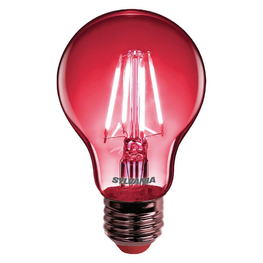 LED-lamp Toledo retro chroma A60 rood E27 VVE=6