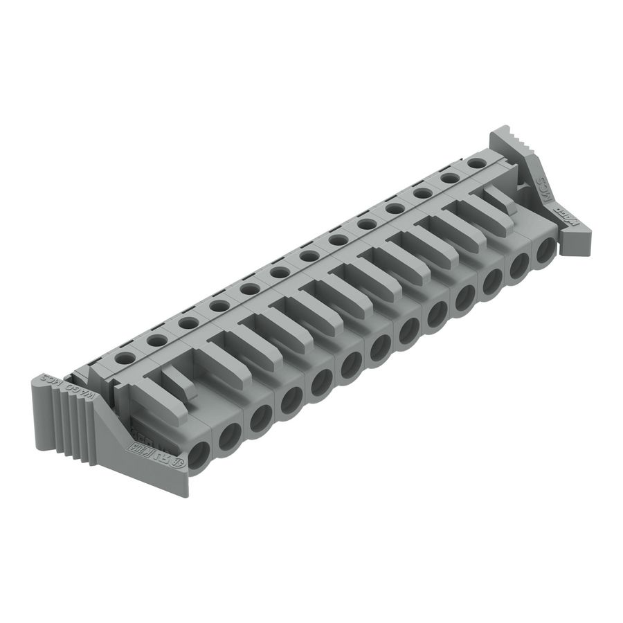 THT FE steker HA raster 5mm grijs 232-243/039-000 VVE=25