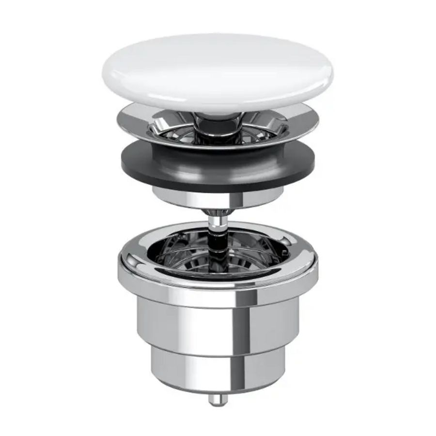 Niet-afsluitbaar ventiel Stone White CP