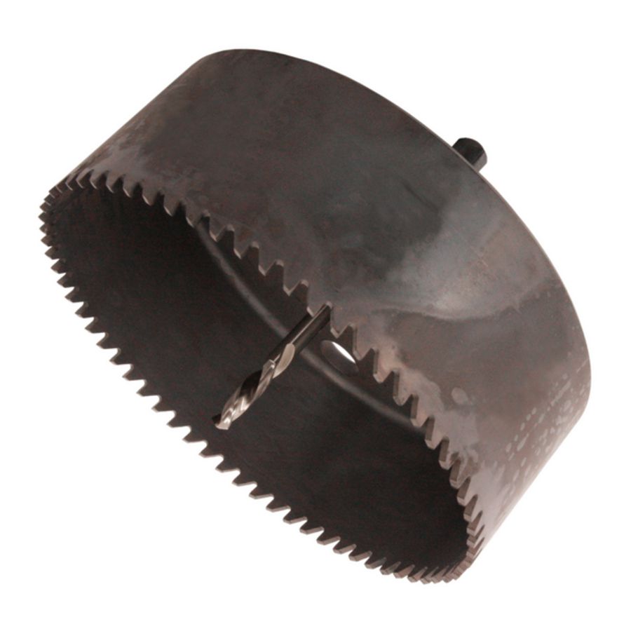 Gatenzaag Ø159mm tbv knevelinlaten