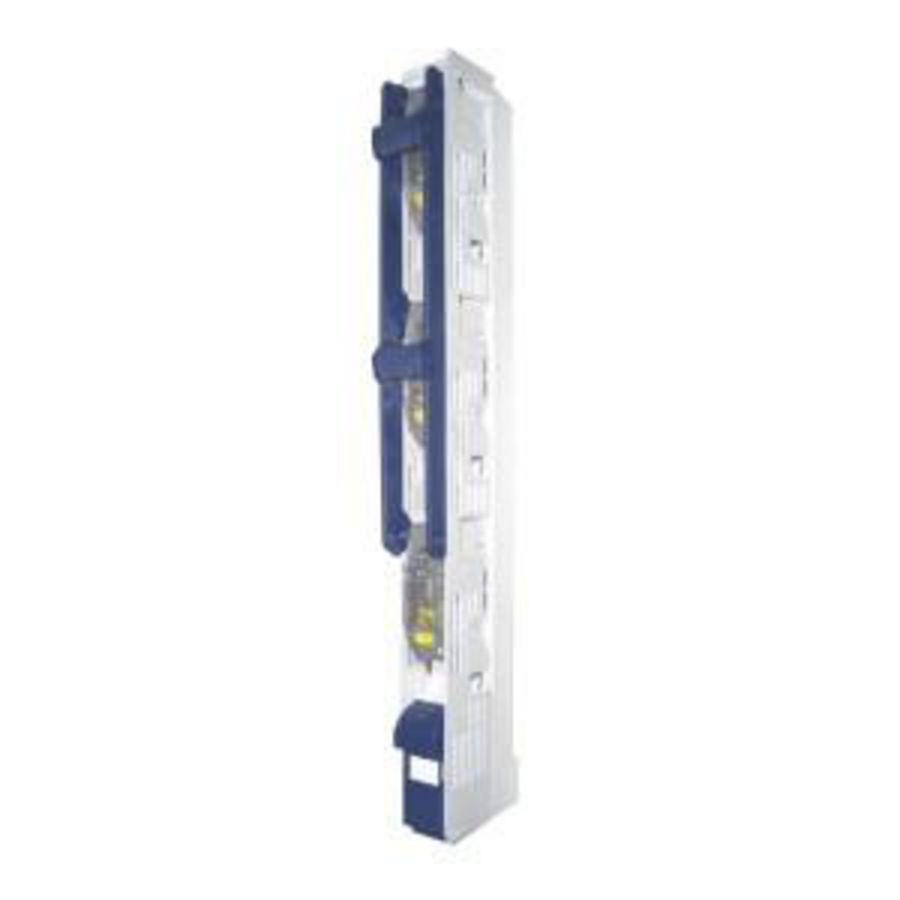 Mespatroonlastscheider NH00 3p 160A 185mm rail