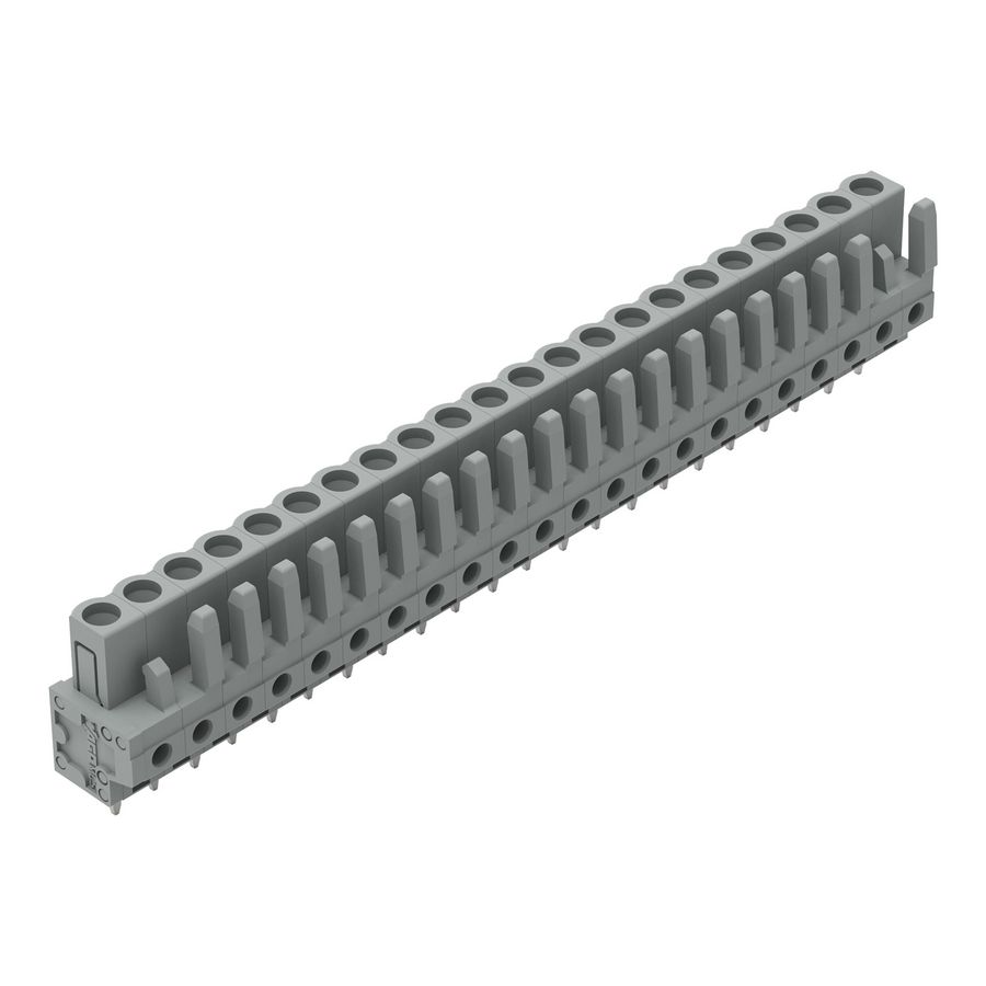 THT FE steker RE raster 5mm grijs 232-152 VVE=10