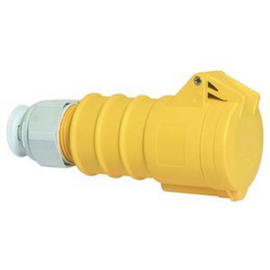 Koppelcontactst. 4h 16A 4P 110V IP44 QC MG Ni
