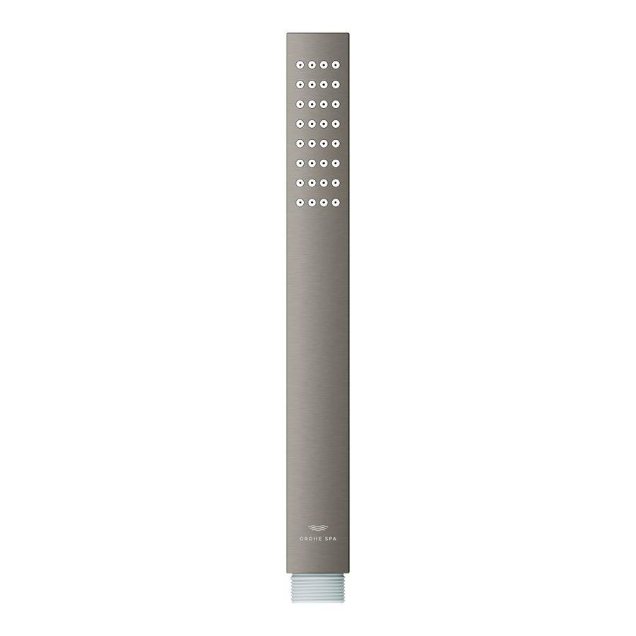 Euphoria cube+ handdouche 9,4 l/min. hard graphite geborsteld (mat donker grijs) (Spa colors coll.)
