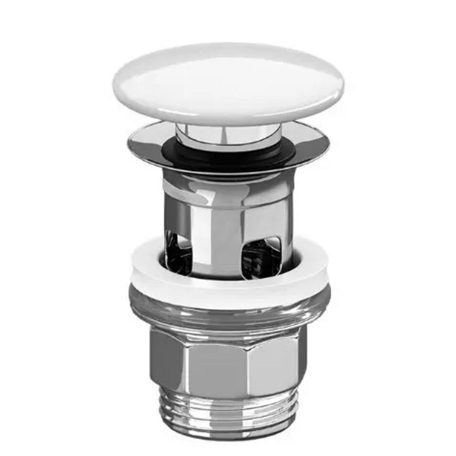 Push-open plug White Alpine