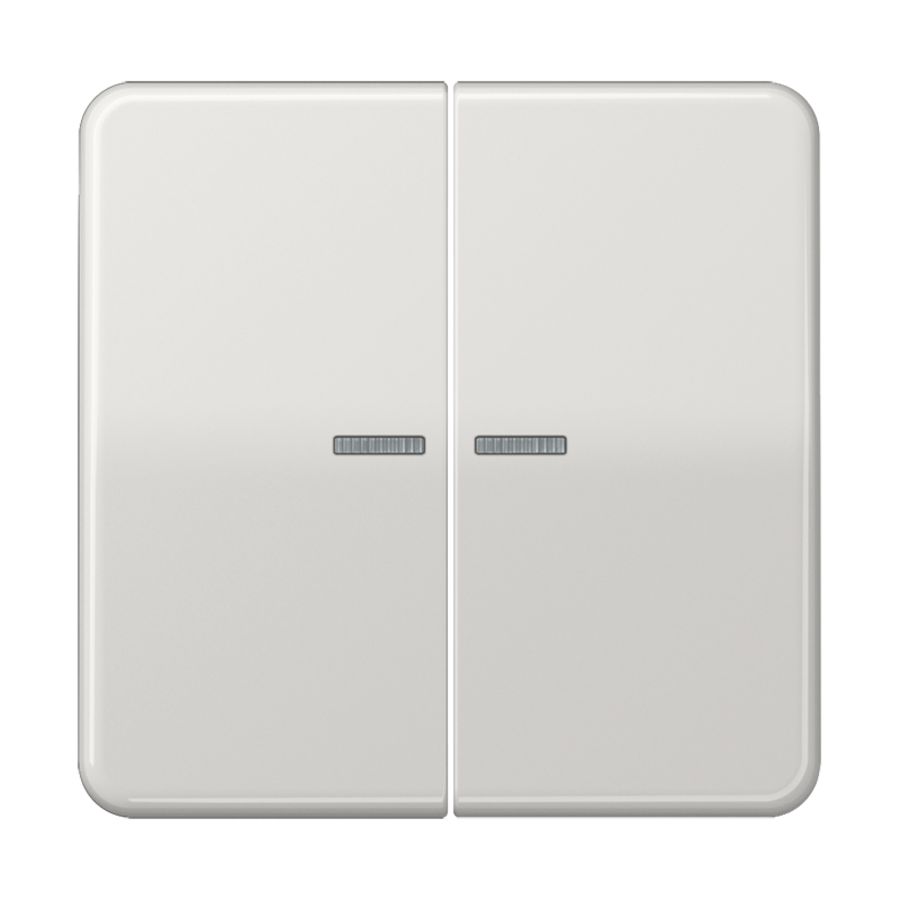 Stuurafdekking CD 2voudig lichtgrijs HOME