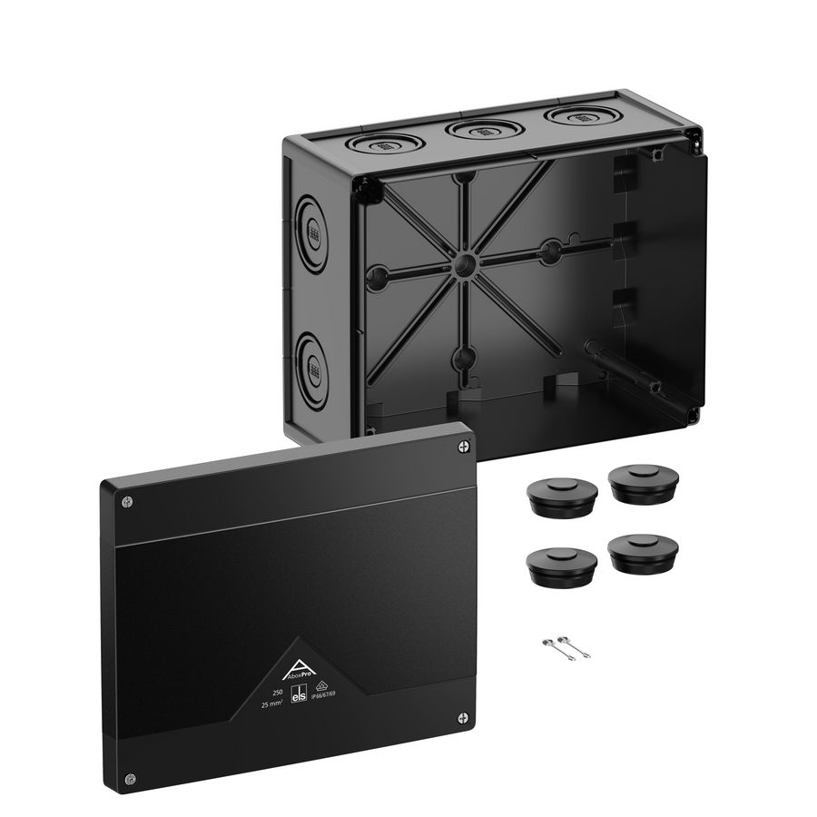 Aftakdoos Abox Pro 250-L/sw