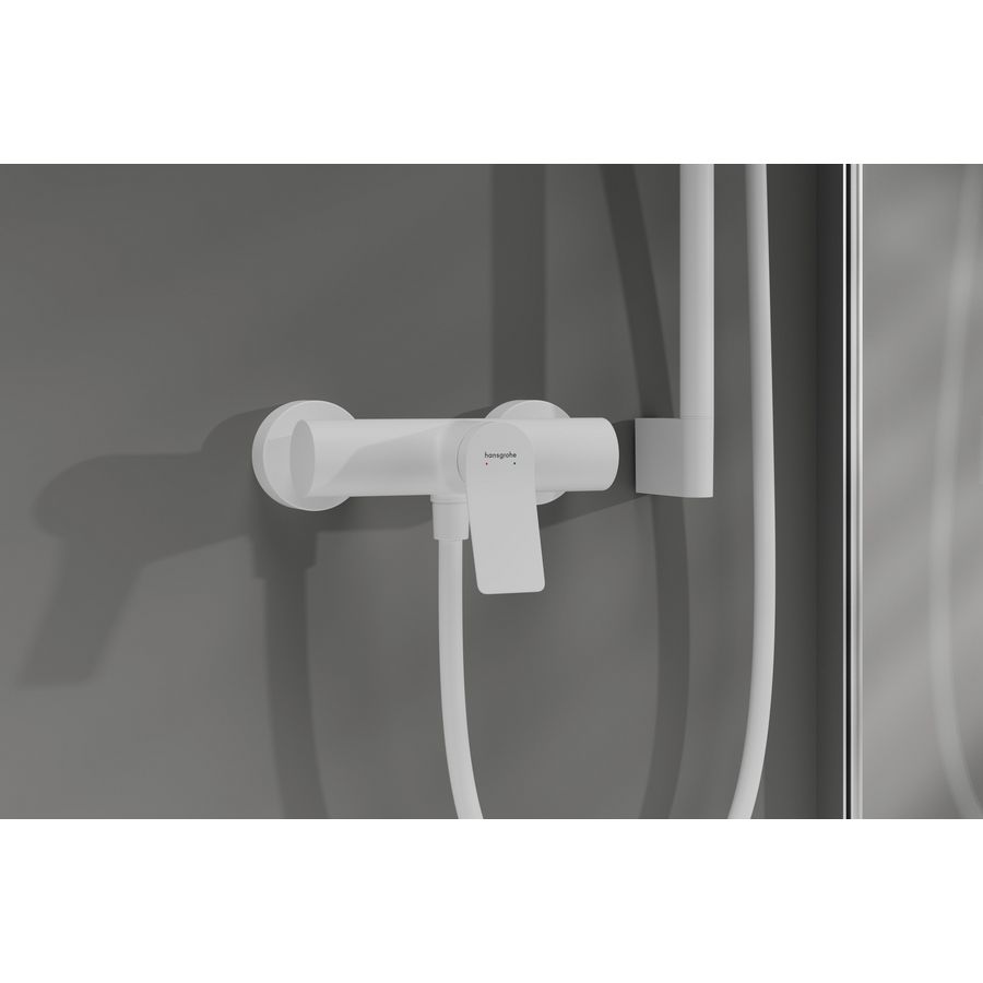 Douchemengkraan Vivenis 1-hendel opbouw Original mat wit