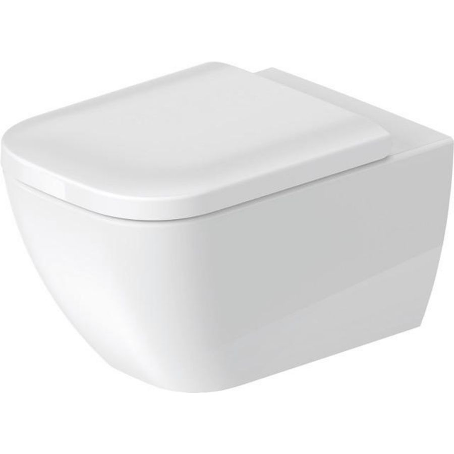 HAPPY D.2 #222209 wandcloset 540mm wit diepspoel rimless durafix 3ltr./4,5ltr. (excl. zitting)