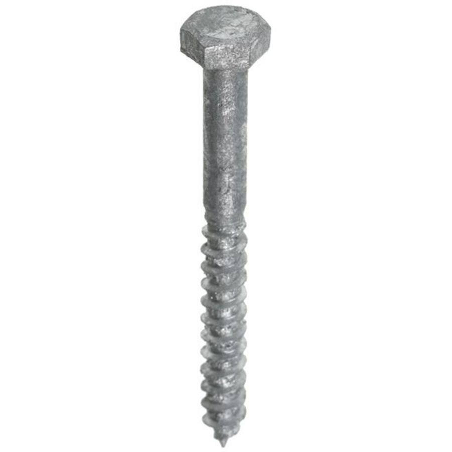 Houtdraadbout DIN571 8x60mm staal 4.8 VVE=100