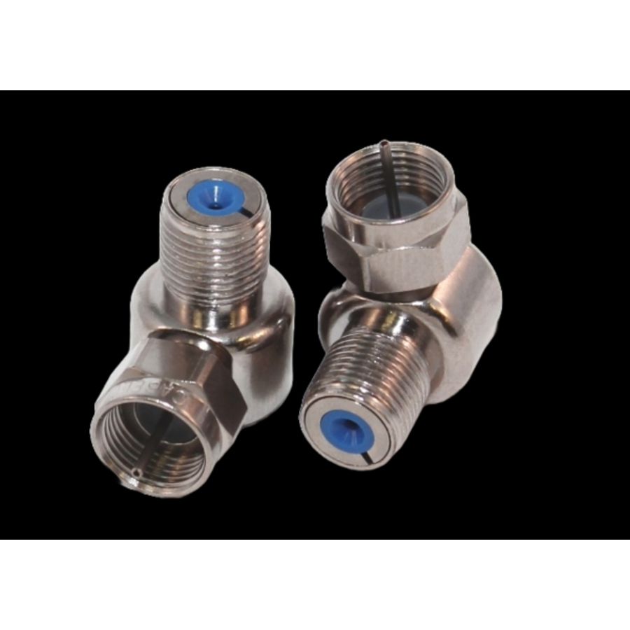 Adapter haaks F-male - F-female High Quality VVE=100