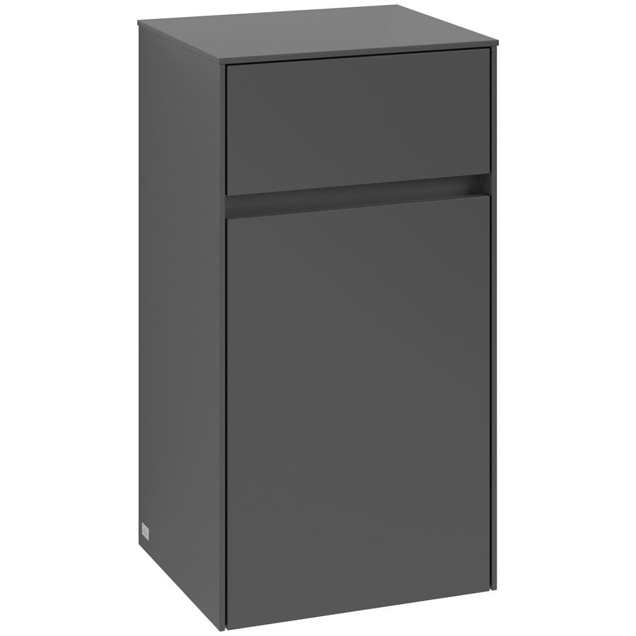 Zijkast Collaro 404x748x349mm Graphite C03201VR