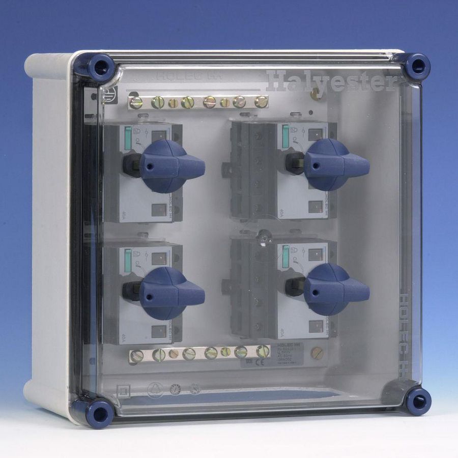 Schakelaarkast 4x40A Duco 4p