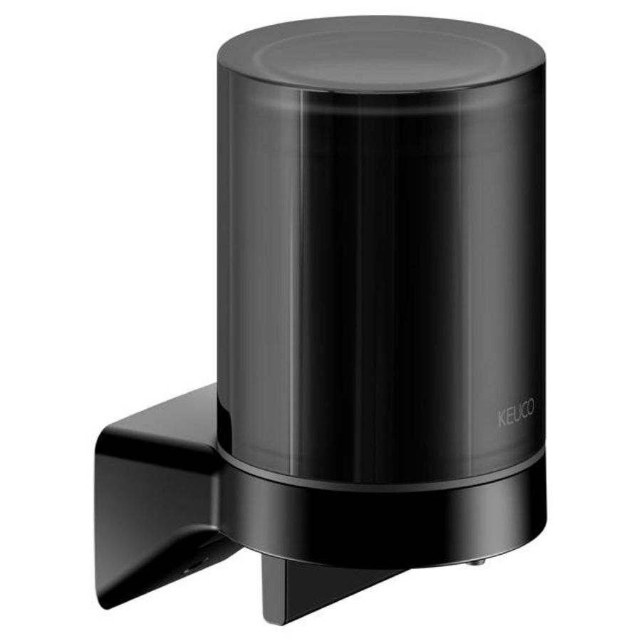 LotiOndispenser glas mat inclusief lijmset zwart mat