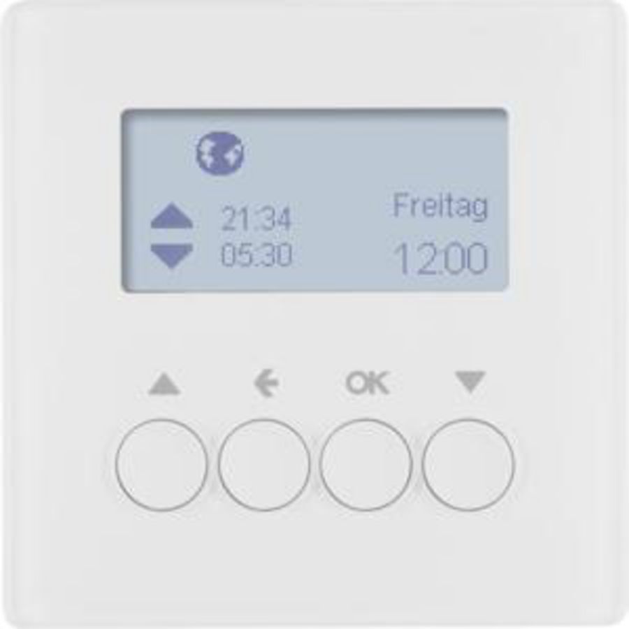 Jaloezie besturing schakelklok-opzetmod. berker Q.1/Q.3/Q.7