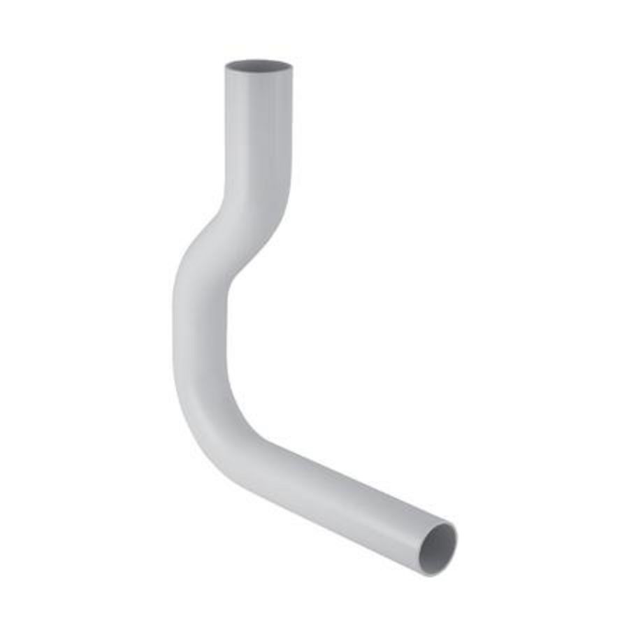 Bocht sprong achter 5cm wit