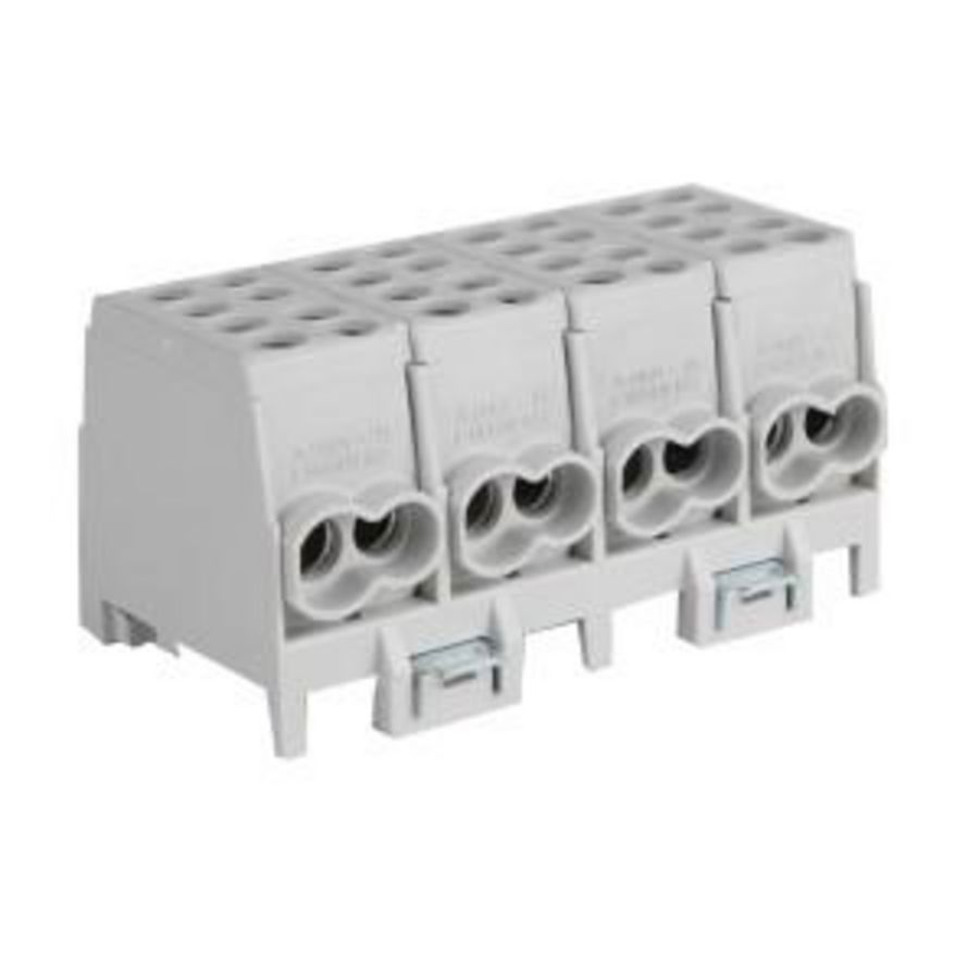 HLAK25-4/8 - Aansluitklem 4p 25mm2 4xgr