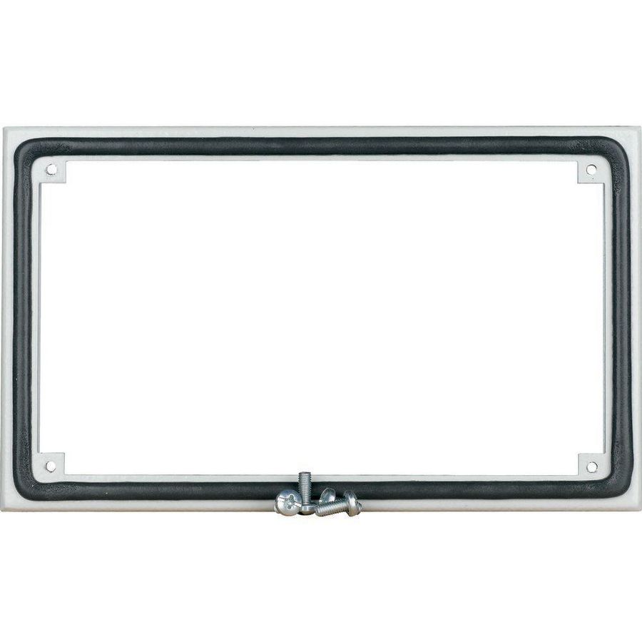 Adapter UFK flensplaat op F3A opening IP66 metaal RAL7035