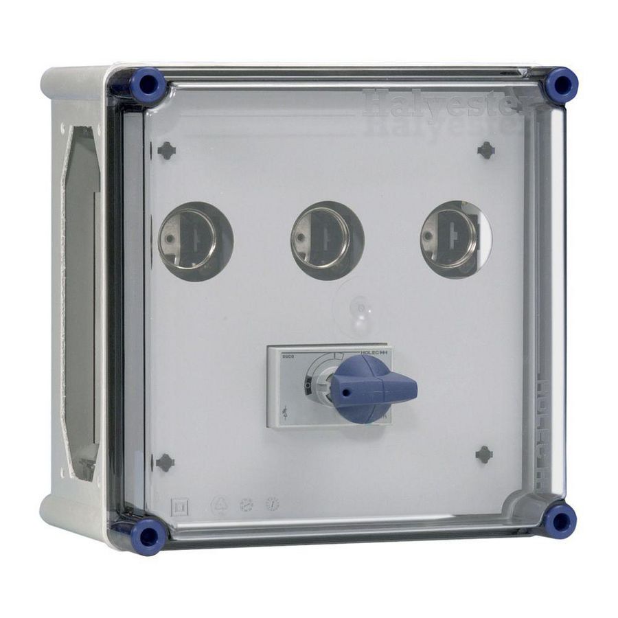 Voedingskast 1x63A Duco 4p 3xDIII