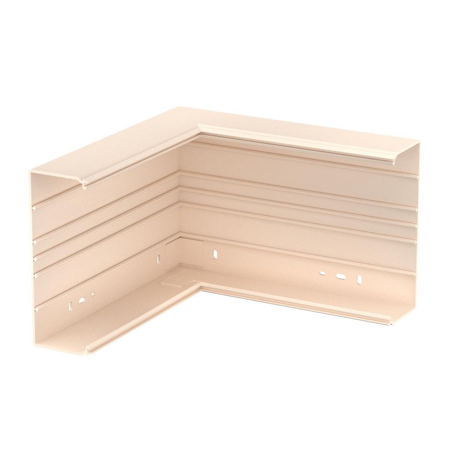 Binnenhoek 329x210x80 polyvinylchlorid creme wit 9001
