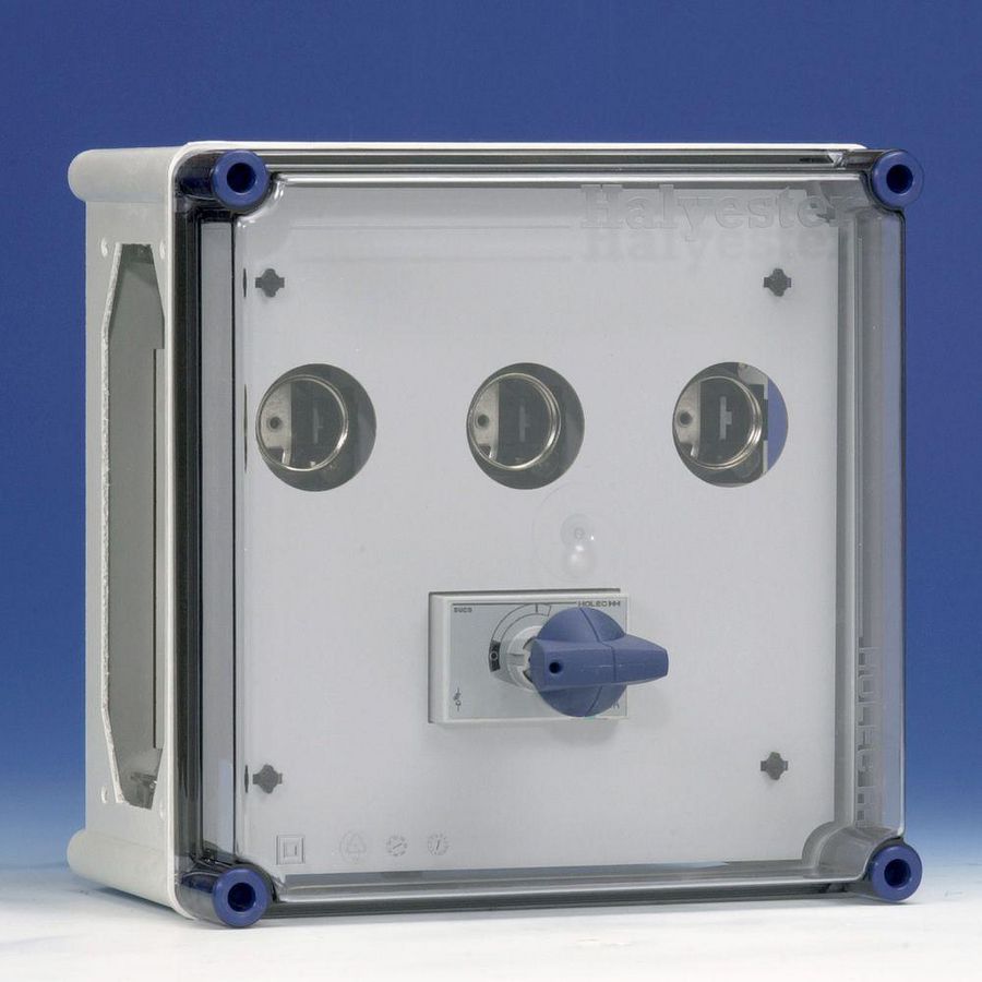 Voedingskast 1x40A Duco 4p 3xDII