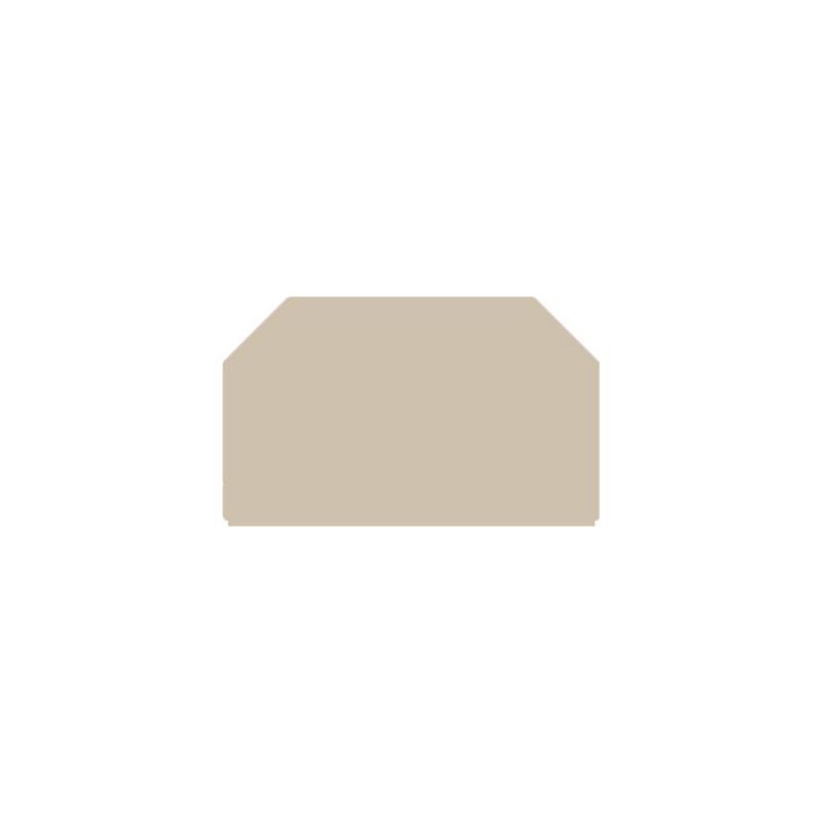 Afsluit- eindplaat (terminal) h:56mm b:1.5mm, VVE=20