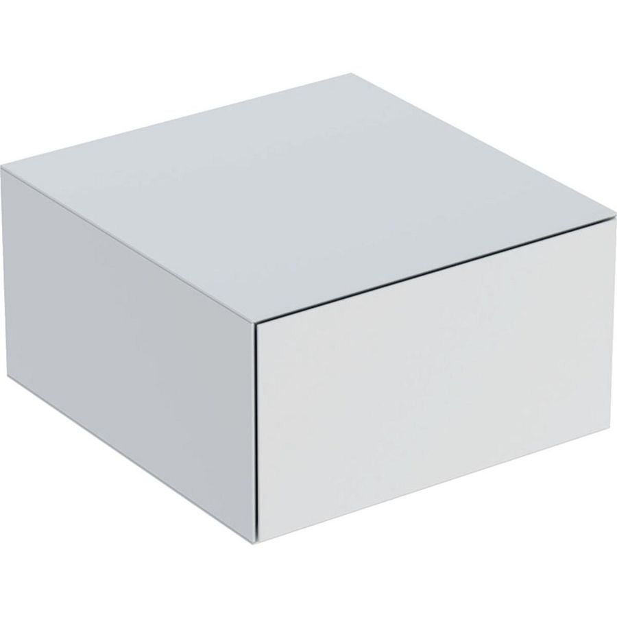 Zijkast 45x24,5cm (bxh) 1x la mat wit ONE