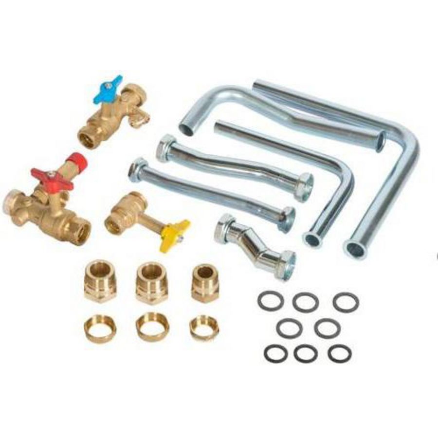 Aansluitset ketel-verzamelleiding rug tbv Quinta Pro