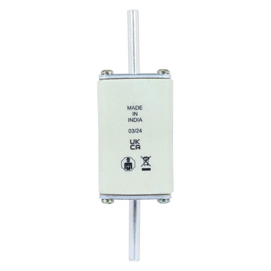 Zekering laagsp. 80A AC 500V NH1 gL/gG dubbele melde VVE=3