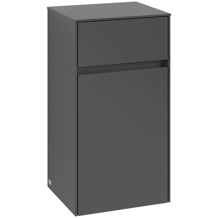 Zijkast Collaro 404x748x349mm Graphite C03200VR