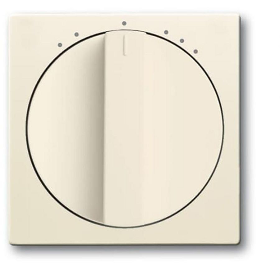 Centraalplaat v inbouw ventilatorschakelaar 2711U s-ivoorwit