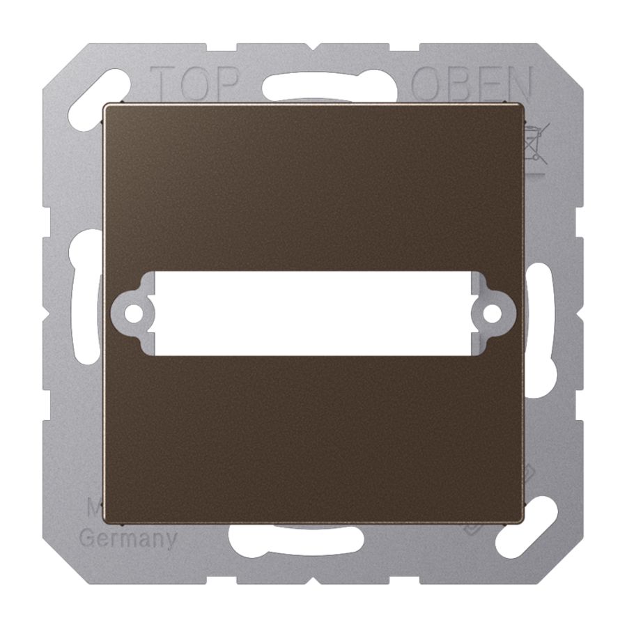 Afdekking D-SUB 25p. A500 mokka