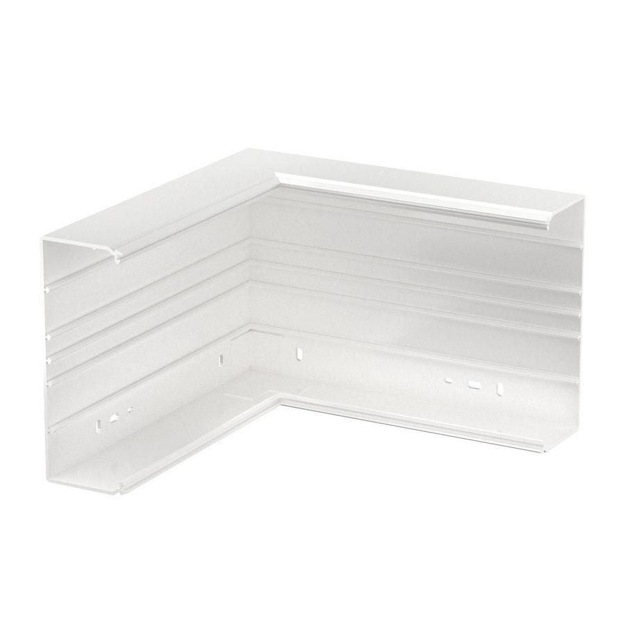 Binnenhoek 329x210x80 polyvinylchlorid puur wit