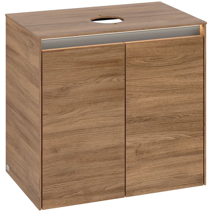 Wastafelonderkast Collaro 600x548x380mm Oak.Kans C150B0RH