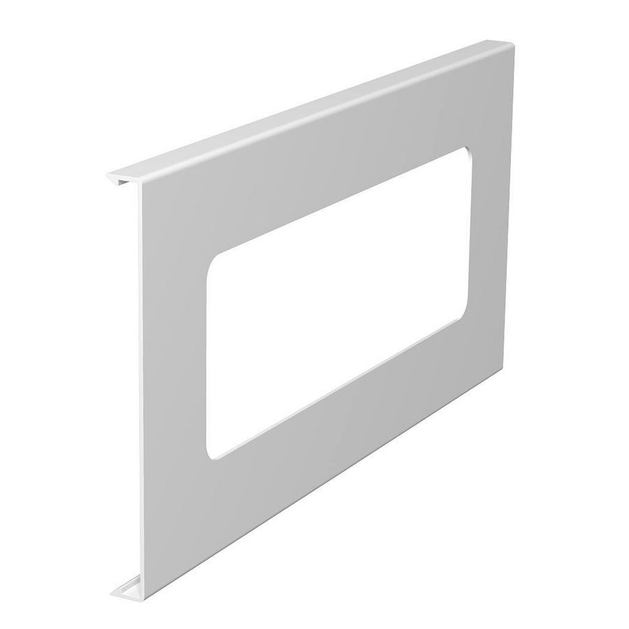 Deksel v.inbouwapparatuur 3-voudig 150x300mm puur wit VVE=10