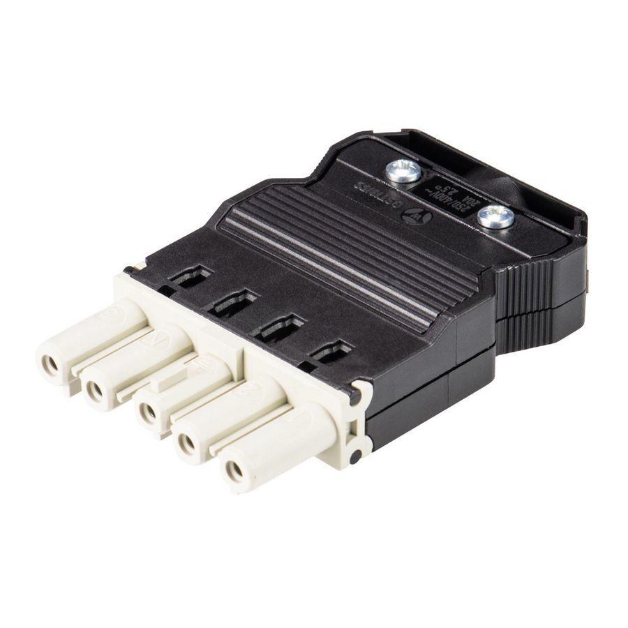 Kabelsteker GST18I5 female schroef 92.953.4553.0 VVE=50