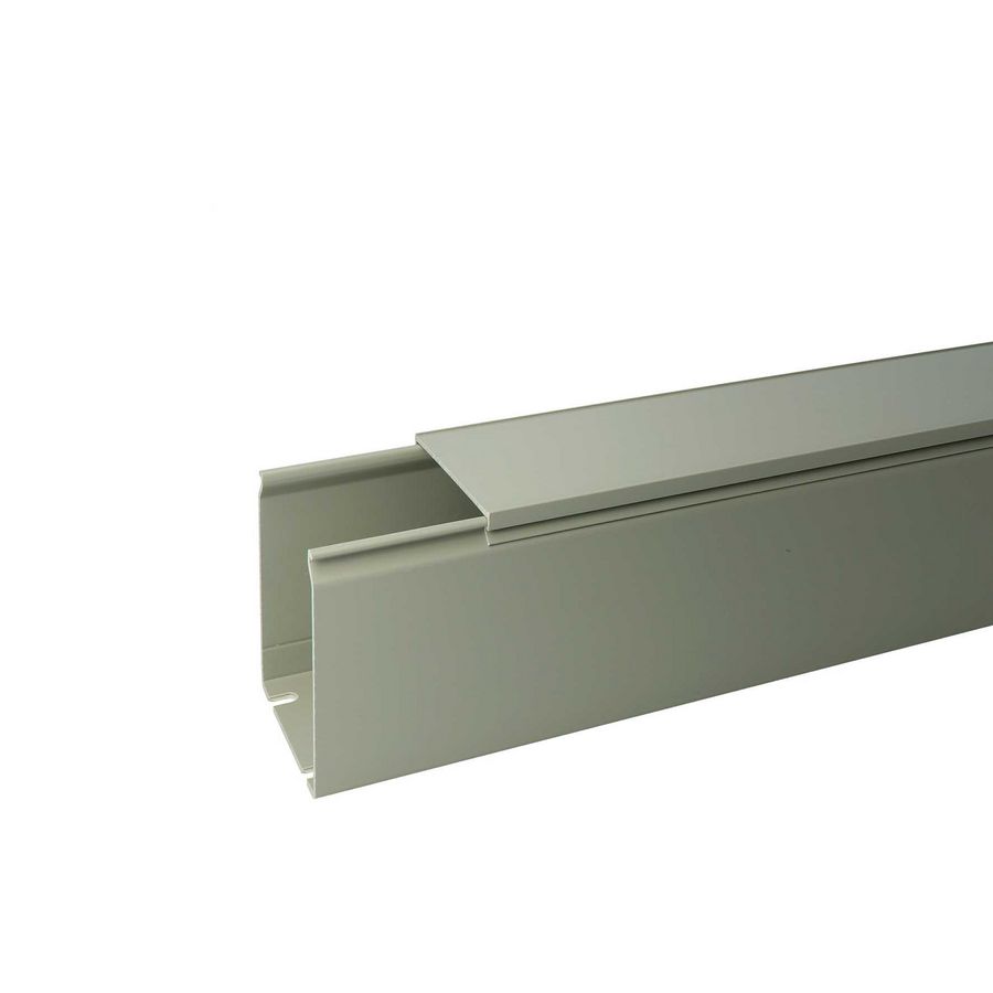 Lengte a 2m. Leidingkanaal KLK 80x80 kabelk. RAL7030 VVE=10