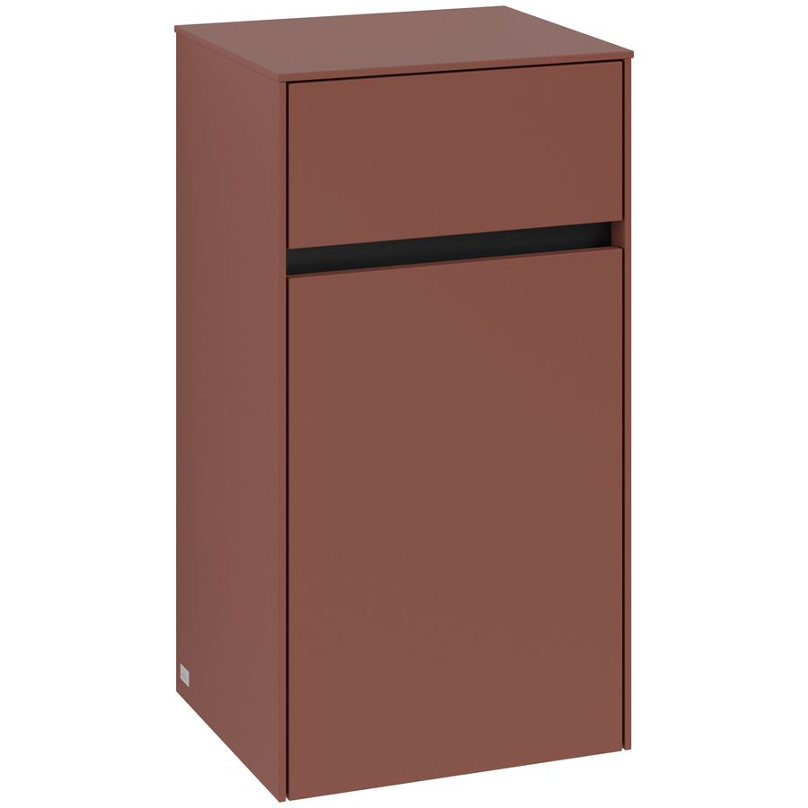 Zijkast Collaro 404x748x349mm Wine Red C03200AH