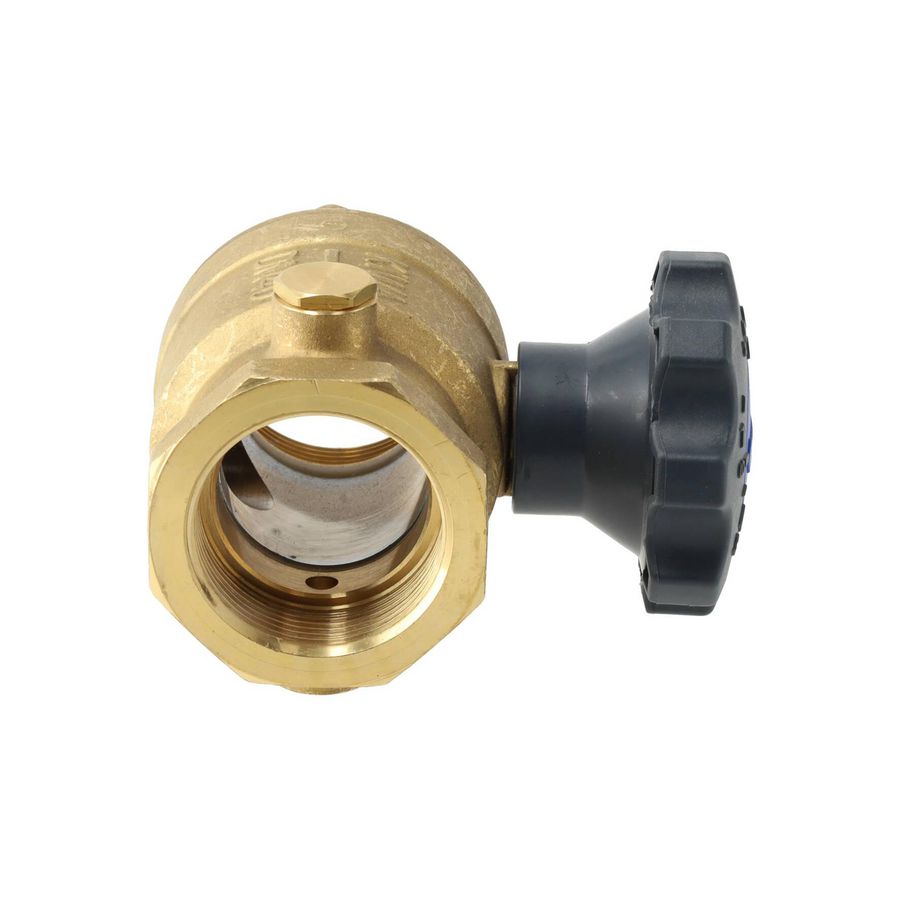 Afsluitkraan 1.1/2" kiwa bi./bi. ww rood S102340